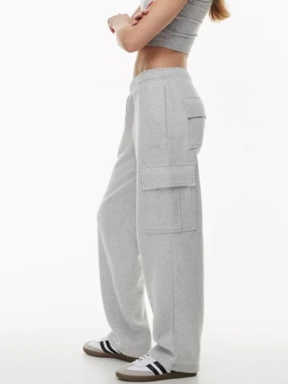 Aritzia terry sweatfleece cargo pants